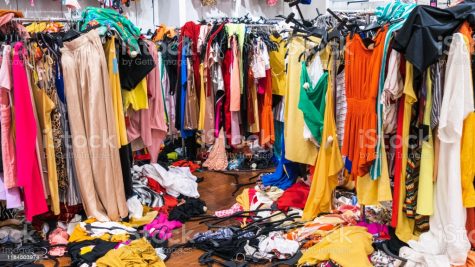 An example of Fast Fashion producing too many clothes that end up being wasted.