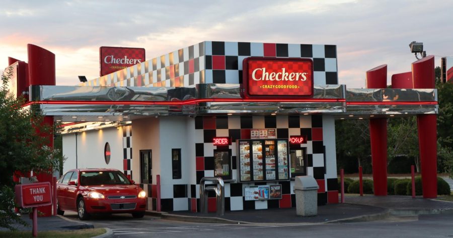 Checkers+restaurant+celebrates+grand+opening