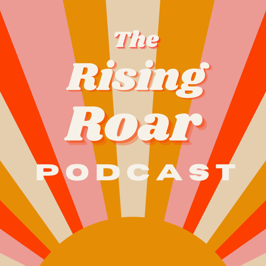The Rising Roar collaborates with student creators of The 95% Kidding Podcast: Davis Pruden, Will Goodwin, Clay Blue, Brady Hopkins, and Konnor Nelson.