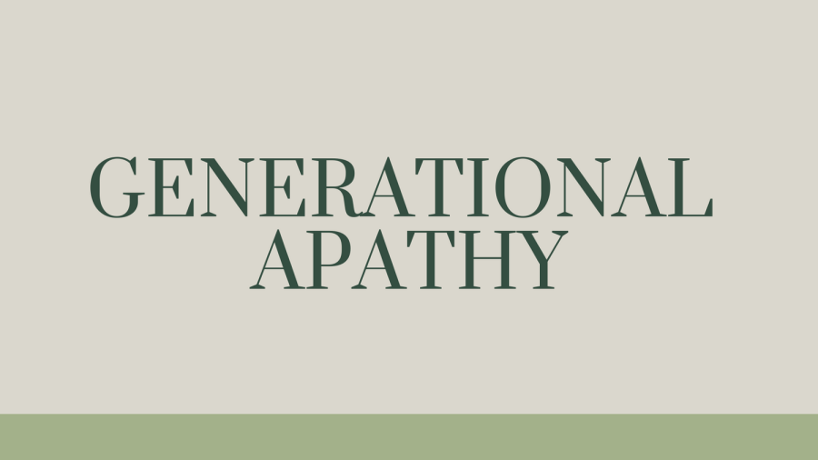 Generational Apathy