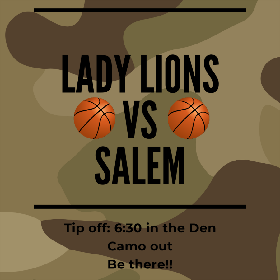 Lady Lions vs Salem