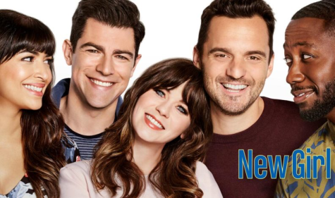 Image provided by Hulu press.
This image shows the cast of “New Girl” posing for the shows cover picture.
