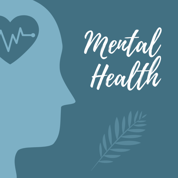 Introduction to Mental Health podcast where staffers Deisy and Natalie elaborate the different areas mental health is involved in. Graphic made in Canva.