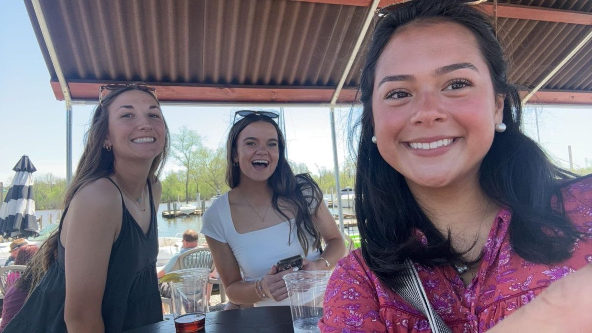 Keira Apple, Hannah Perkins, and I on a lunch date at The Lilly Pad in Richmond.