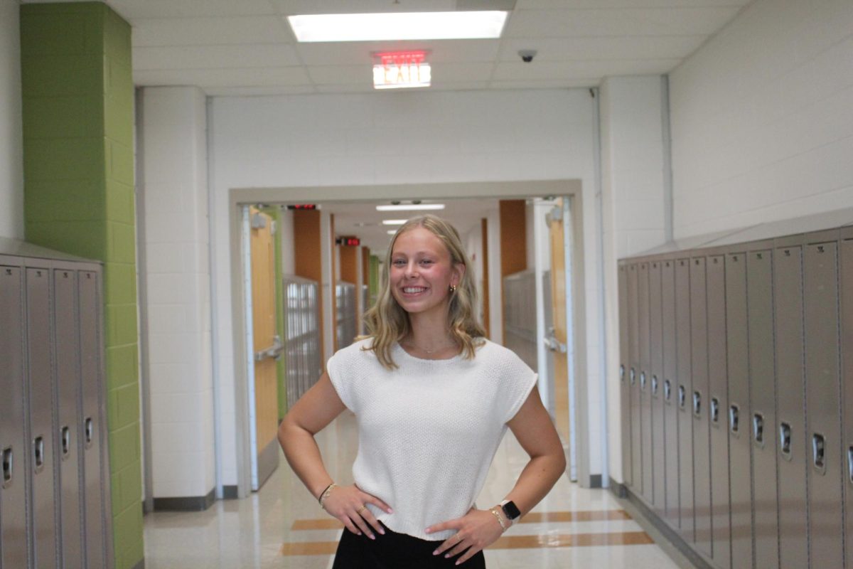 Senior Sydney Mullen poses for a photo. 