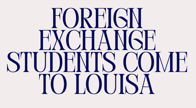 Foreign exchange students come to Louisa