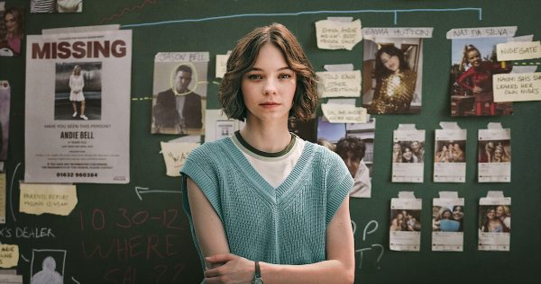 Emma Myers stars as Pippa Fitz-Amobi in Netflix’s “A Good Girl’s Guide to Murder.”
