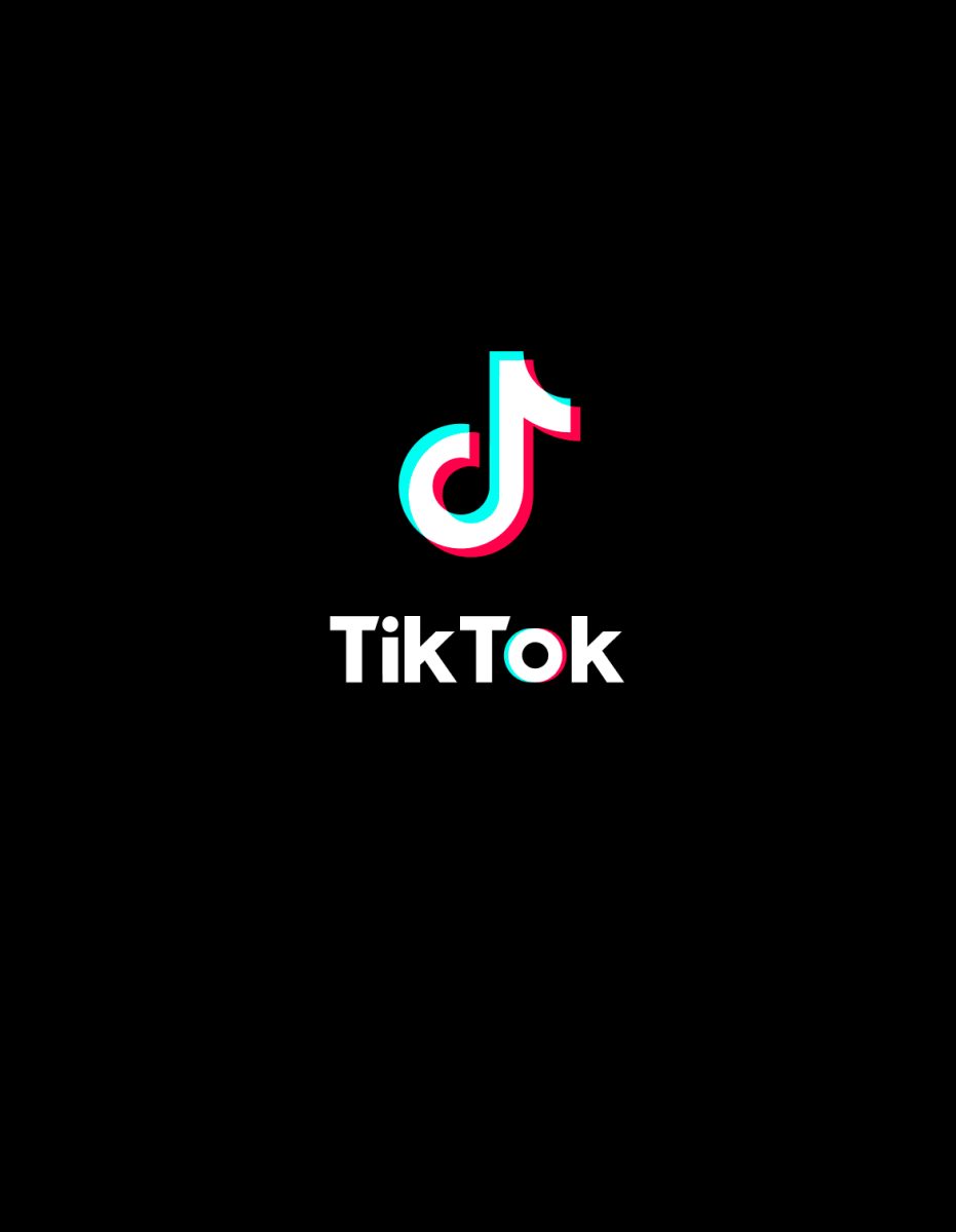 Screenshot of TikTok logo that users see once they open the app.