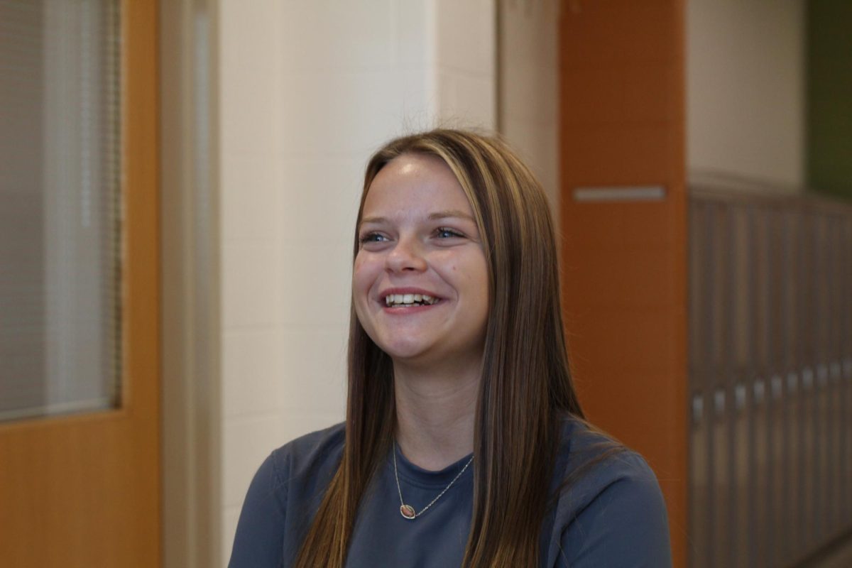 Kickoff mentor Kiley Honaker believes it’s important to have someone to trust and go to for advice when entering high school.