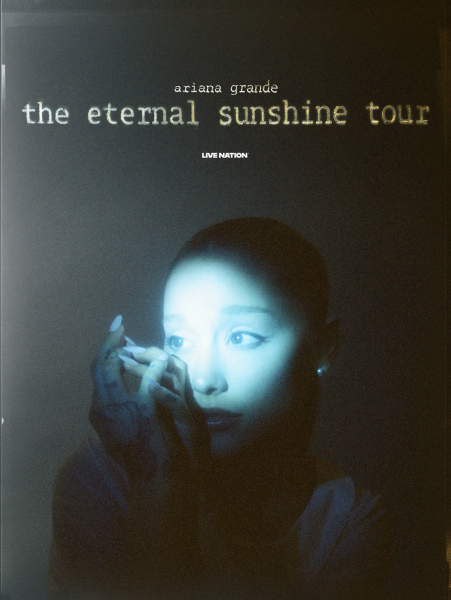 Ariana Grande's "Eternal Sunshine" tour poster courtesy of Arianagrande.fandom.