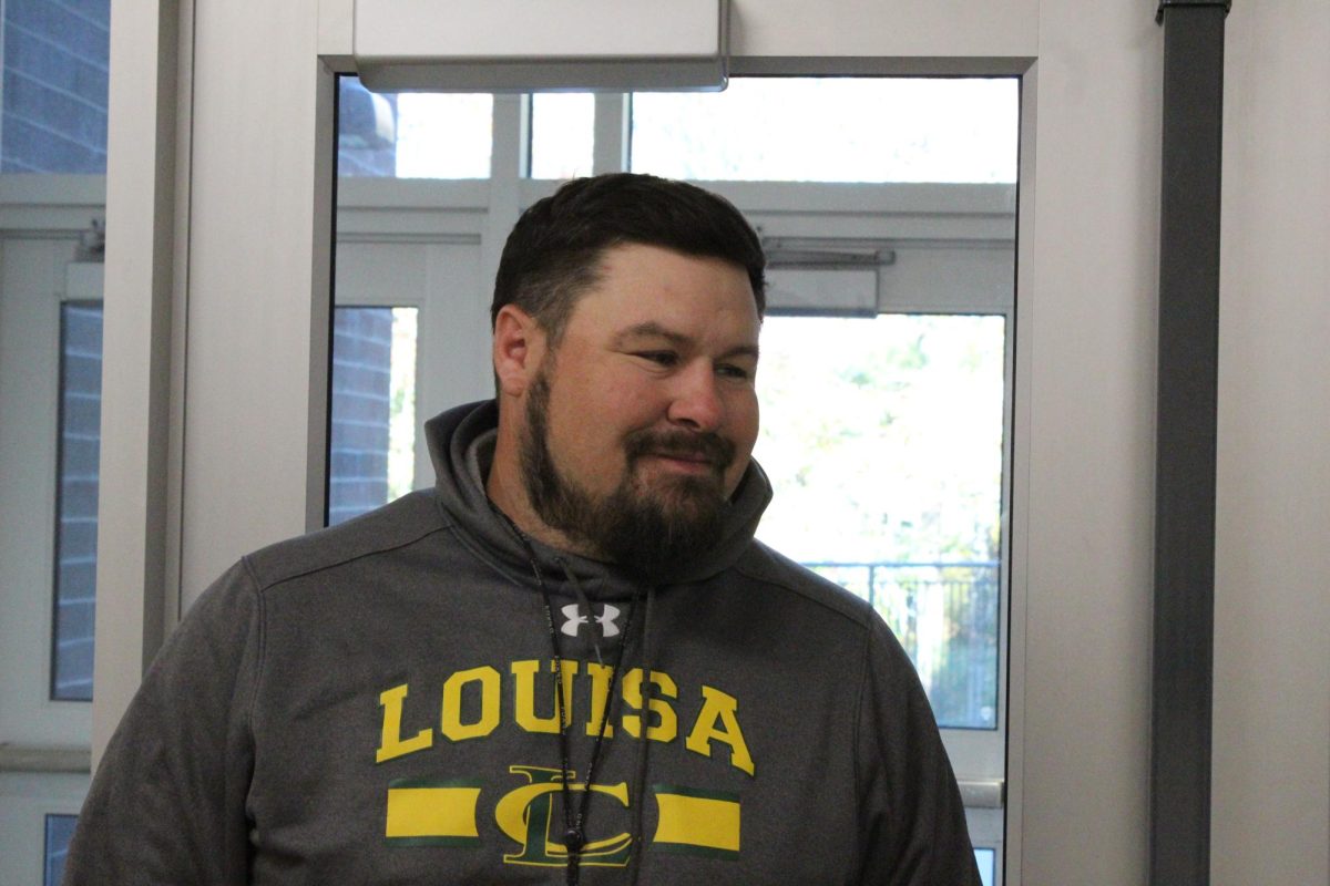 Coach Patrick confidently speaks of preparation for the annual homecoming game against Orange County on October 24th. 