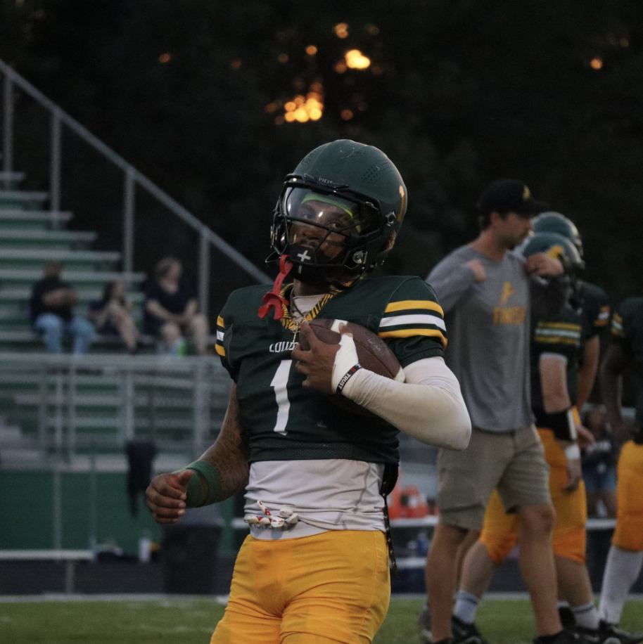 Carter plays the position of wide-reciever where he gets passed the ball during a play. 

