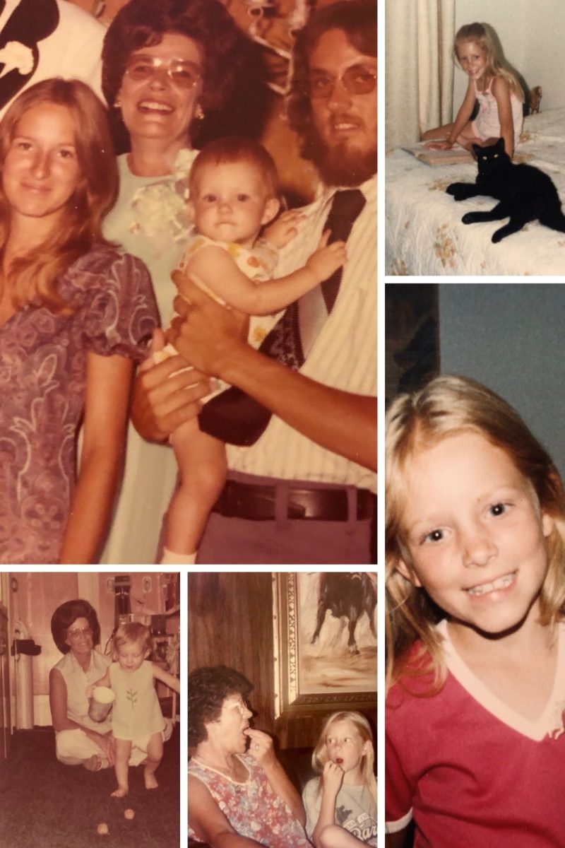 All five photos courtesy of Stacy Wildman, show her early childhood where many memories were made with her family.
