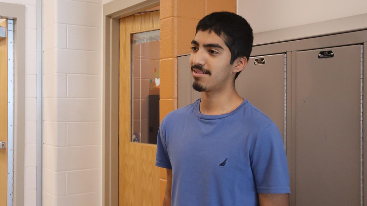 Junior Juan Torres Alonso shares how his favorite part of the show was when Bad Bunny paraded around with the flags.