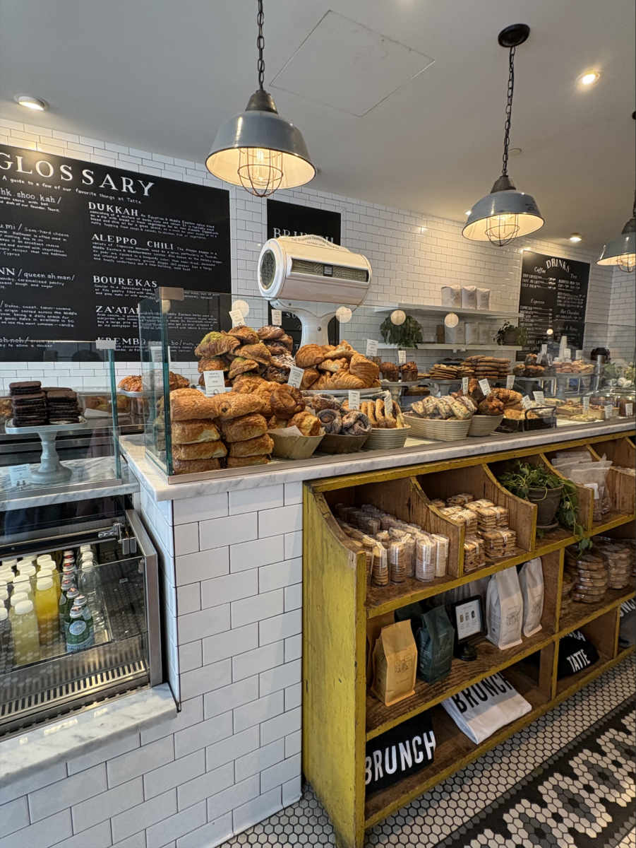 Following my trip to the library, I made a brief stop at the popular local spot, Tatte Bakery & Café. Tatte is well loved for its high-quality artisanal pastries, coffee, and Mediterranean influenced dishes. There are a couple of Tatte Bakery & Cafe locations around Boston. This on is located in Back Bay at
399 Boylston St.

